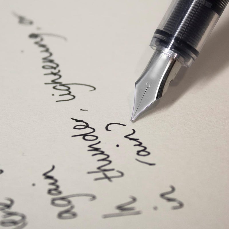 Zebra Technologies Zebra Fuente Pen - Disposable Fountain Pens - Pack of 7 - Black, Red, Pink, Violet, Blue, Light Blue & Green - In Zebra Cardboard Gift Box - Image 4